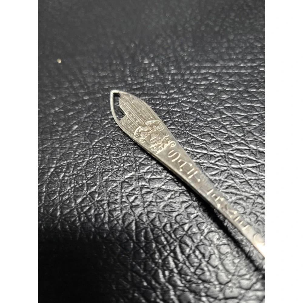 Sterling Silver Salt‎ Lake City, Utah Mormon Salt Lake Temple Souvenir Fork
